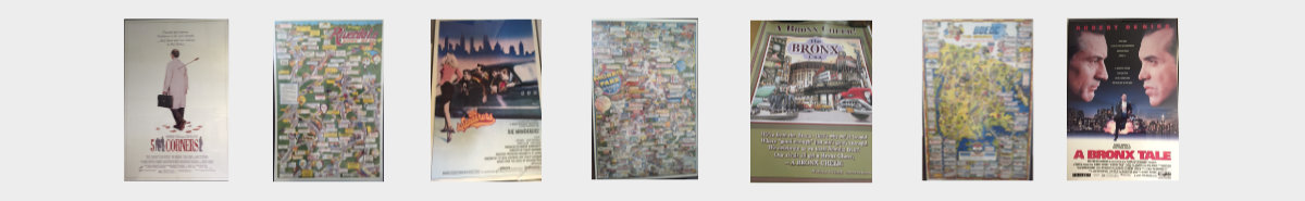 NOSTALGIC BRONX POSTERS